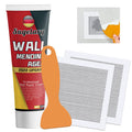 Drywall Patch Repair Kit with Scraper, White Wall Mending Agent with 2 Pcs Aluminum Drywall(2