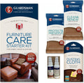 Guardsman Furniture Care Kit; Leather Conditioner, Polishing Cleaner; Includes 5 Clean & Renew