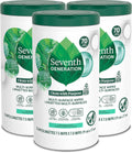 Seventh Generation Multi Purpose Wipes All Purpose Cleaning Garden Mint scent with 100% Essential