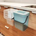 stonespace Compost Bin Indoor Kitchen Sealed, Mountable Compost Bucket, Hanging Food Waste Bin for