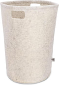 Parker Baby Co. Nursery Laundry Hamper - Large Felt Storage Basket and Baby Hamper for Nursery