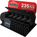 Felt Furniture Pads 235 PCS X-Protector! Huge Quantity of Black Furniture Pads for Hardwood Floors
