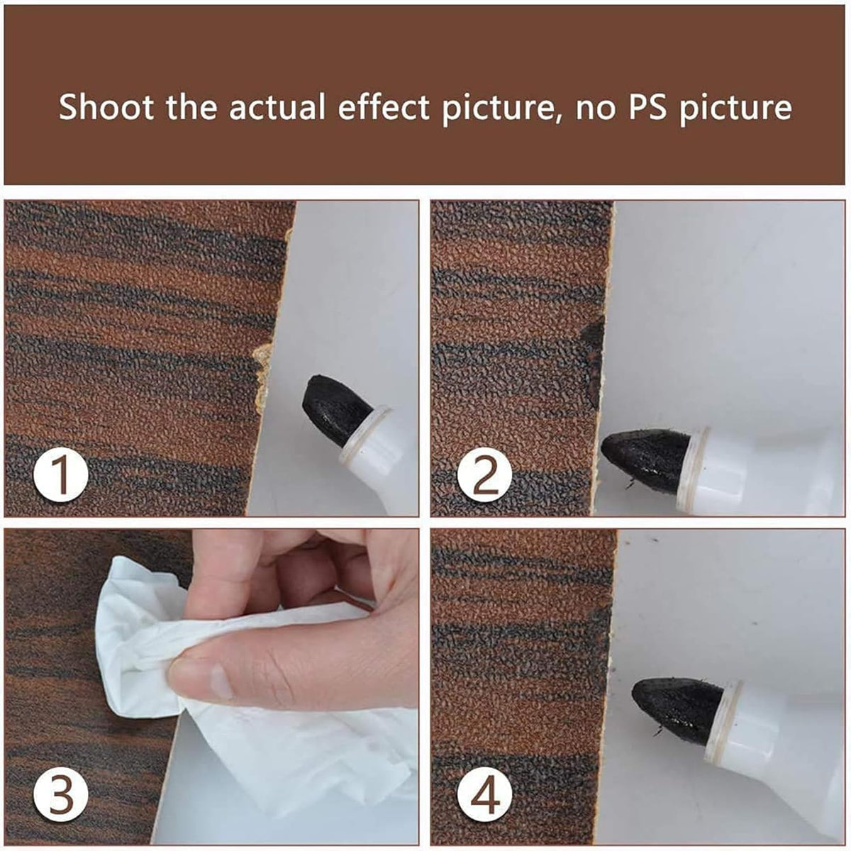 DEWEL Furniture Markers Touch Up, Upgrade Wooden Furniture Repair Kit, Premium Wood Scratch Repair