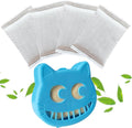 Unscented Cat Litter Box Deodorizer Kit Stick-On Activated Carbon Odor Eliminators Compatible with