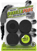 Slipstick GorillaPads CB149 Non-Slip Furniture Pads/Rubber Grippers (Set of 8) Self-Adhesive