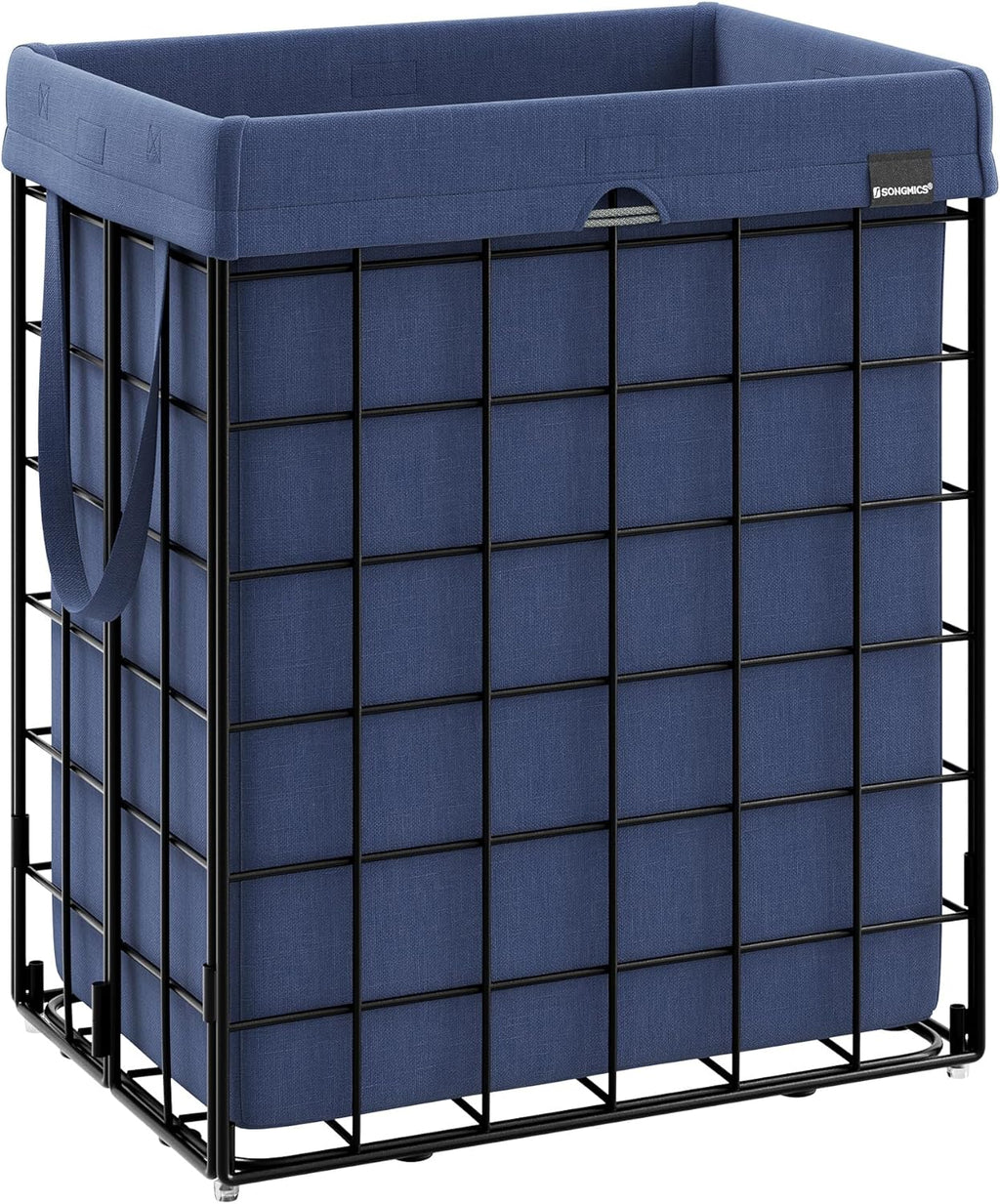 SONGMICS Laundry Hamper, 23.8 Gal. (90L) Laundry Basket, Collapsible Clothes Hamper, Removable and