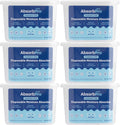 Moisture Absorber Tub Fragrance Free - 6-Pack - 10.5 oz Unscented Disposable Odor Eliminator Box &