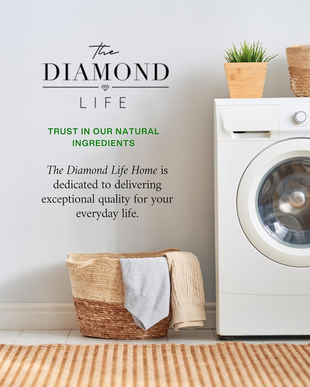 Home 'COTE D'AZUR Laundry Detergent Powder & Laundry Booster – Ultra-Concentrated Marine &