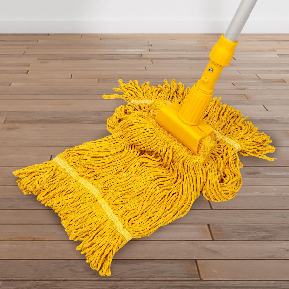 Pack of 2 Heavy Duty Commercial Mop Head Replacement, General Cleaning Mop Heavy Duty Commercial