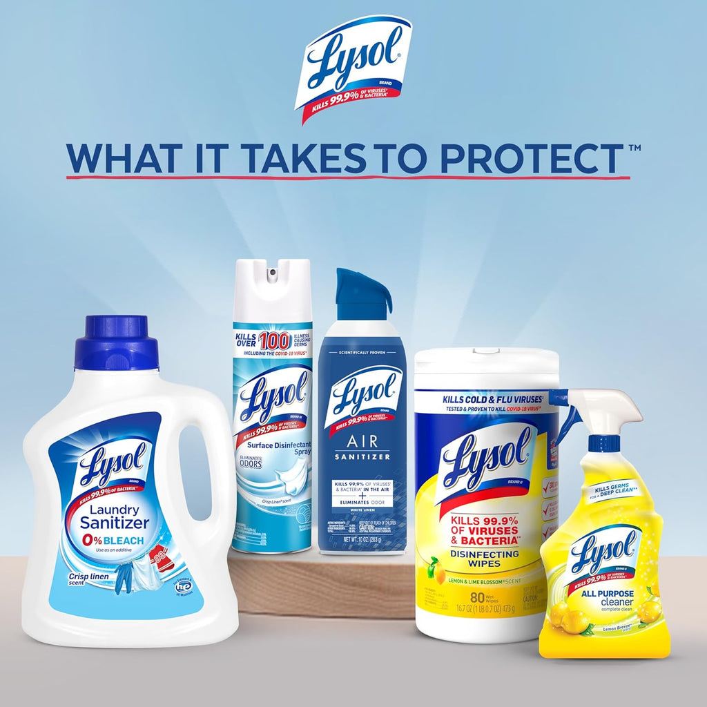 Lysol All Purpose Cleaner Spray, Multi-Purpose Disinfecting Spray, Kitchen & Bathroom Cleaner