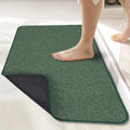 Bath Mat,Ultra Thin Bathroom Rugs,Rubber Bath Mats for Bathroom,No Slip Bath Rugs,Quick Dry,Machine