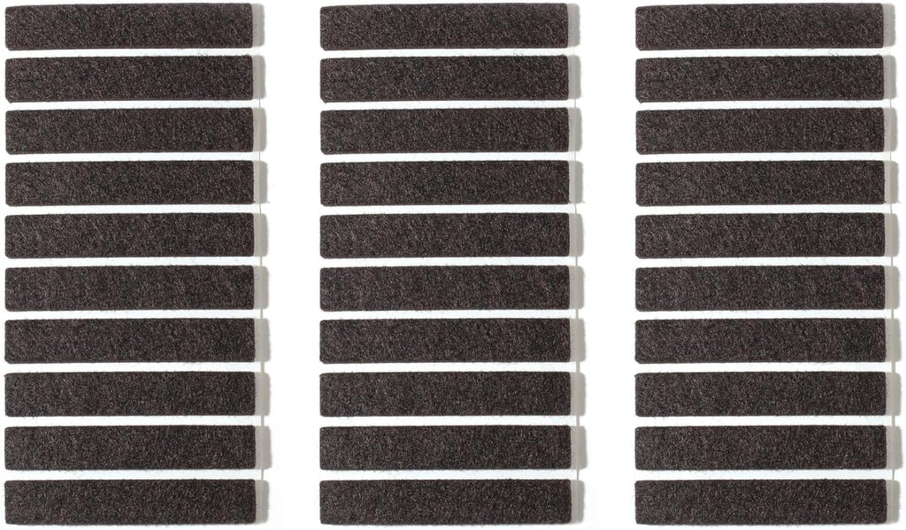 Furnigear Felt Strips with Adhesive Backing for Furniture - Felt Furniture Pads for Hardwood