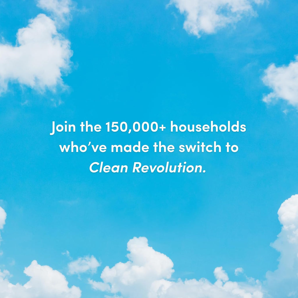 Clean Revolution Foaming Hand Soap Refill Supply, Gentle, Moisturizing & Eco-Friendly, Ready to Use