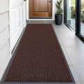 OLANLY Front Door Mat Indoor Outdoor Entrance, Waterproof Heavy Duty Doormat, Fade Resistant, Low