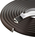 V Shape Foam Weather Stripping Door Frame Seal Strip 33FT Brown, Draft Stopper, Insulation Winter