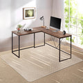 Kuyal Desk Chair Mat for Carpet, 51'' x 63'' Rectangle Transparent Mats for Chairs Good for Desks
