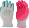G & F Products Gardening Gloves for Women - 12 Pairs of Breathable Rubber Coated Yard Garden Gloves