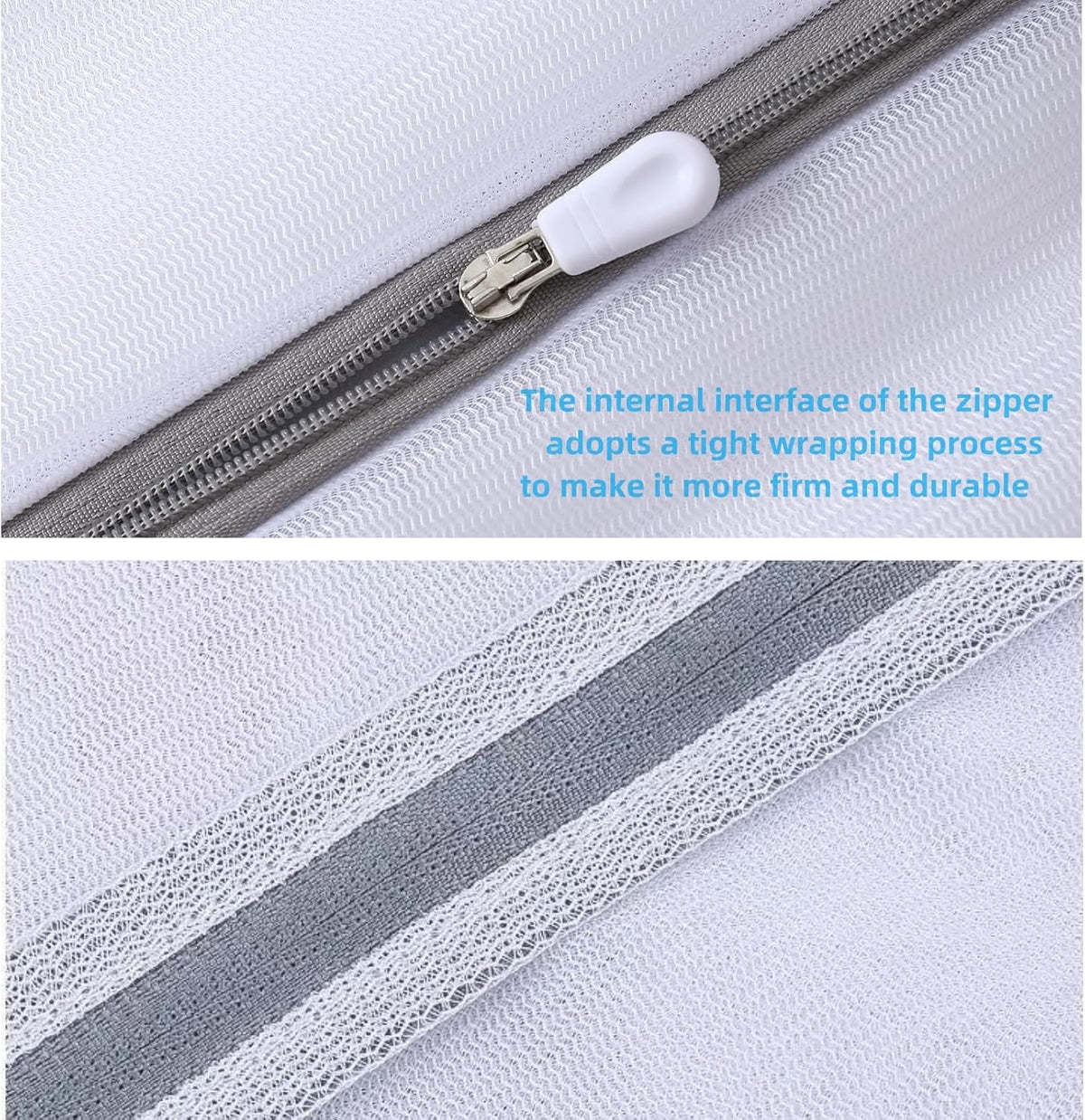 8 Pcs Lingerie Bags for Washing Delicates(2XXL 2XL 4L) Mesh Laundry Bags for Washing Machine