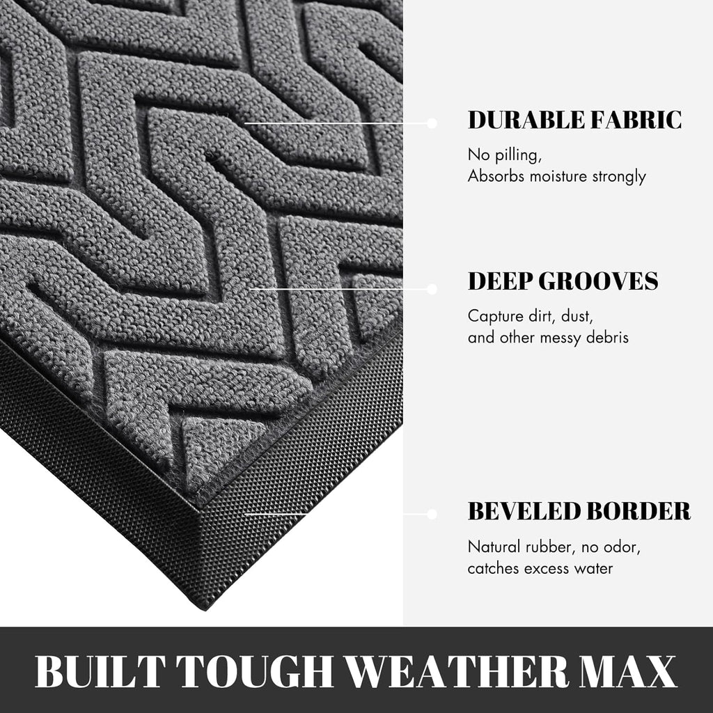 Yimobra 72x24 Indoor Outdoor Runner Rug, Heavy-Duty Waterproof Entrance Mat for High Traffic Areas