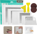 19 PCS Wall Repair Patch Kit, Aluminum Drywall Repair Patch Kit for Small/Large Holes, 2/4/6/8 Inch
