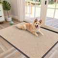 OLANLY Front Door Mat Indoor Outdoor Entrance, Waterproof Heavy Duty Doormat, Fade Resistant, Low