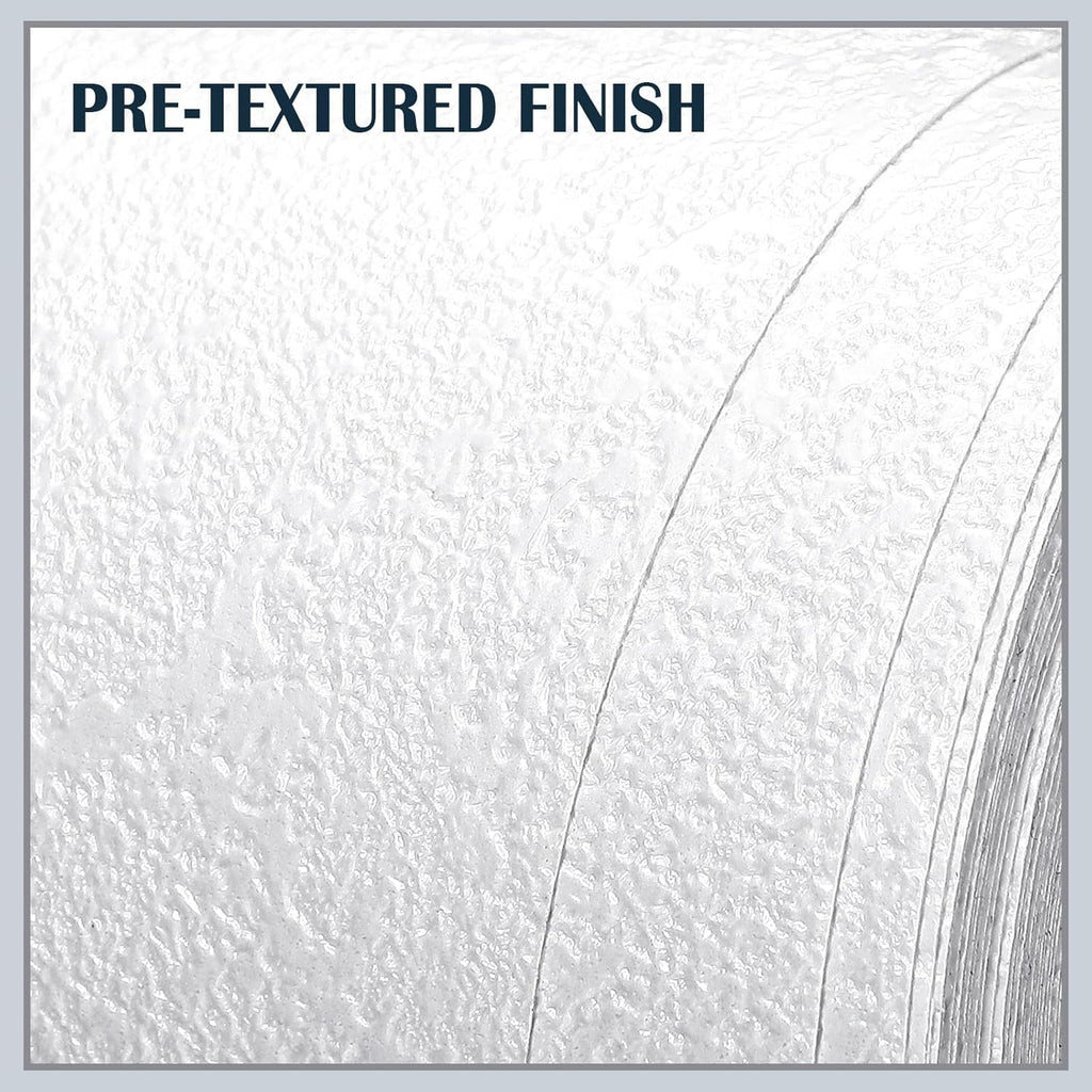 Self Adhesive Crack Tape 1.5'' x 32' Textured Roll - Paintable for Walls, Diatom Mud Finish Texture