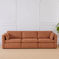 CHITA Oversized Modular Sectional Convertible Fabric Sofa Set, FSC Certified Extra Large Sectional