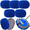 Layhit 5 Pcs Car Wash Mitt Set, Brush Not Included, Microfiber Mitt Cleaning Car Truck Washing