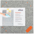 oliso MultiMat Wool Pressing Pad – 100% New Zealand Wool, 14" x 14", ½" Thick – Ideal for Quilting