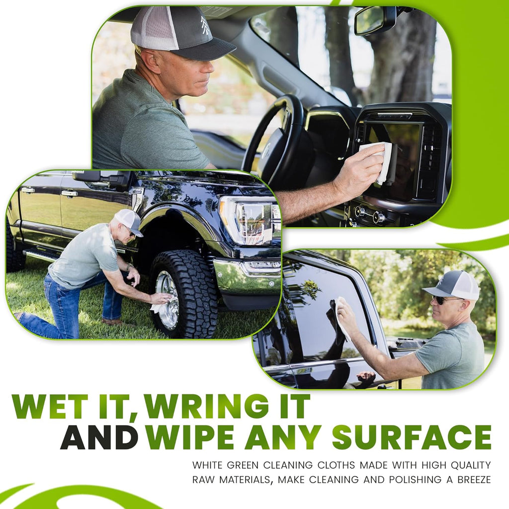 1-Pack Reusable Cleaning Cloth for Streak-Free Windows, Mirrors & All-Purpose Cleaning