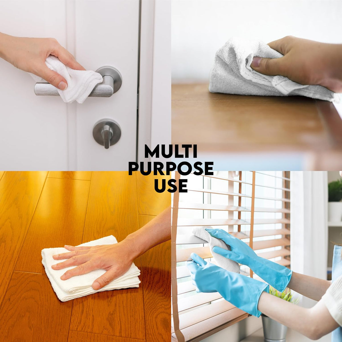 100% Cotton Terry Towels Cleaning Cloths Pack of 250(12x12 Inches) White Cotton Terry Cloth Bar