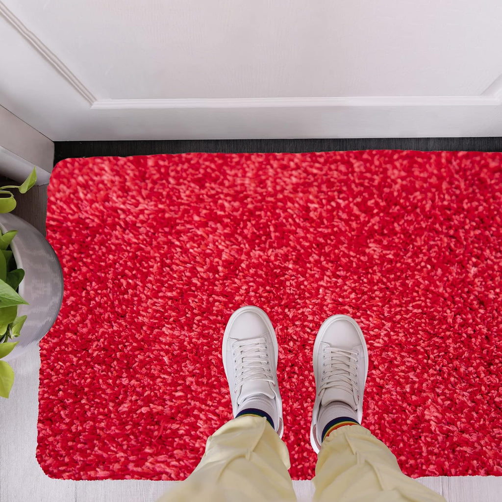 Premium Microfiber Indoor Door Mat – 36"x72" Washable Entry Mat, Non-Slip, Waterproof Backing