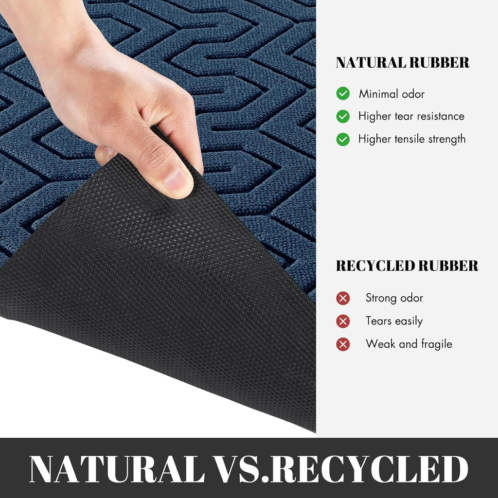 Yimobra Extra Large Door Mat Outside Entrance 60x32, Waterproof Heavy Duty Outdoor Mats for Front