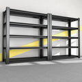 5-Tier Garage Shelving Heavy Duty, 3000 LBS Capacity Metal Storage Rack 76" H x 60" W x 24" D