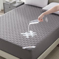BEDLORE Waterproof Mattress Protector, Noiseless King Size Mattress Pad with Deep Pocket Fitted Up