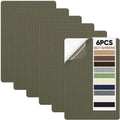 Canvas Repair Patch 5.5 x 8 Inches 6Pcs Self-Adhesive Waterproof Canvas Patch Kit for Repairing