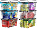 iSPECLE Freezer Organizer Bins - 6 Pack Adjustable & Extra Large Chest Freezer Organizer Bins for 5