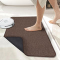 Bath Mat,Ultra Thin Bathroom Rugs,Rubber Bath Mats for Bathroom,No Slip Bath Rugs,Quick Dry,Machine