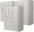 Lifewit 3 Pack Laundry Hamper Large Collapsible Laundry Baskets, Freestanding Waterproof Clothes
