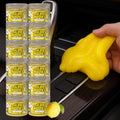 Slime Buddies Car Cleaning Gel Putty - 12 Pack Lemon Scented Interior Detailing Tool for Cup