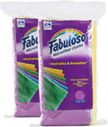 Fabuloso Microfiber Cleaning Cloths, Rainbow - Lint-Free, Scratch-Free Cleaning Cloths for Surfaces
