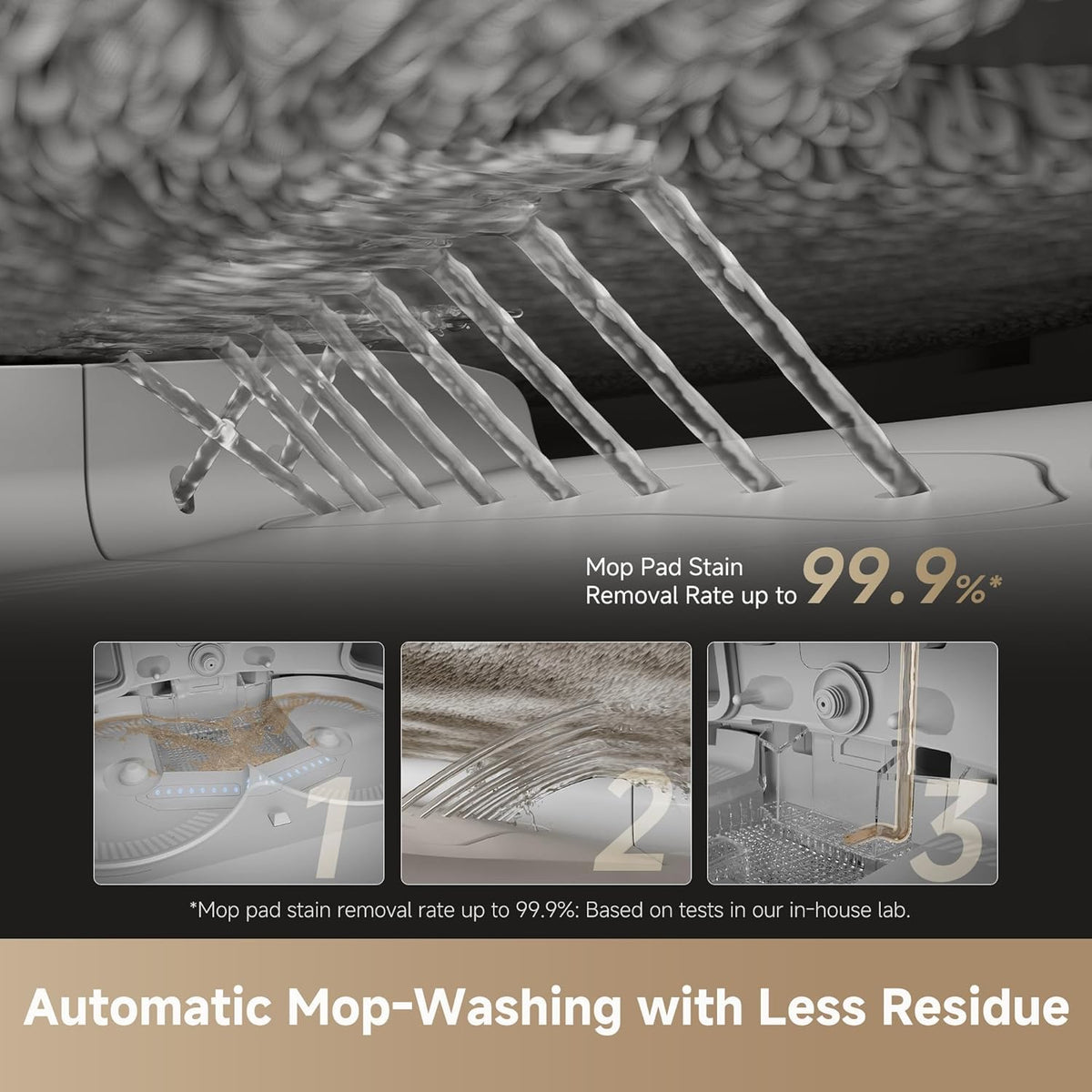 DREAME X50 Ultra White Robot Vacuum and Mop with Auto-Empty and Mop Self-Cleaning, 20,000Pa