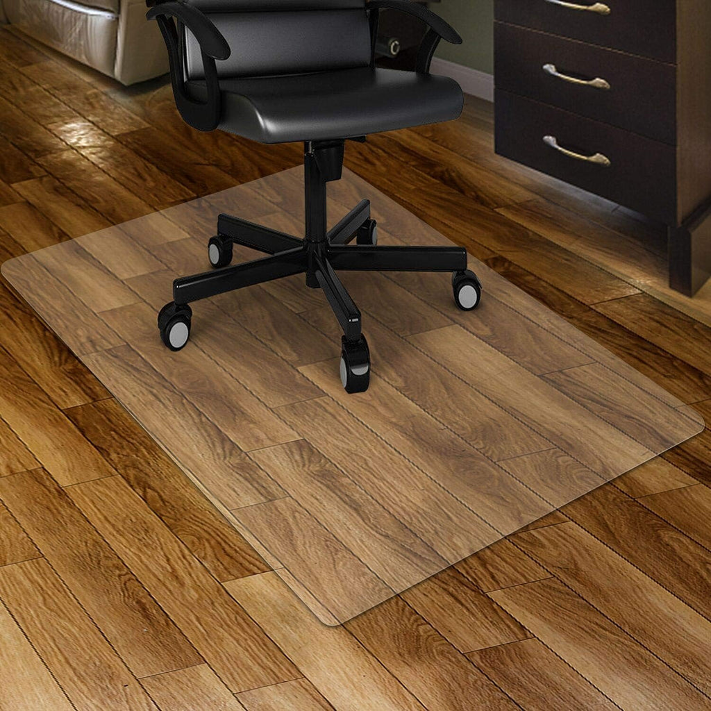 Kuyal Clear Chair mat for Hard Floors 36 x 48 inches Transparent Floor Mats Wood/Tile Protection