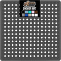 GORILLA GRIP Patented Square Shower Stall Mat, Small Bathtub Floor Mats for Stand Up Showers