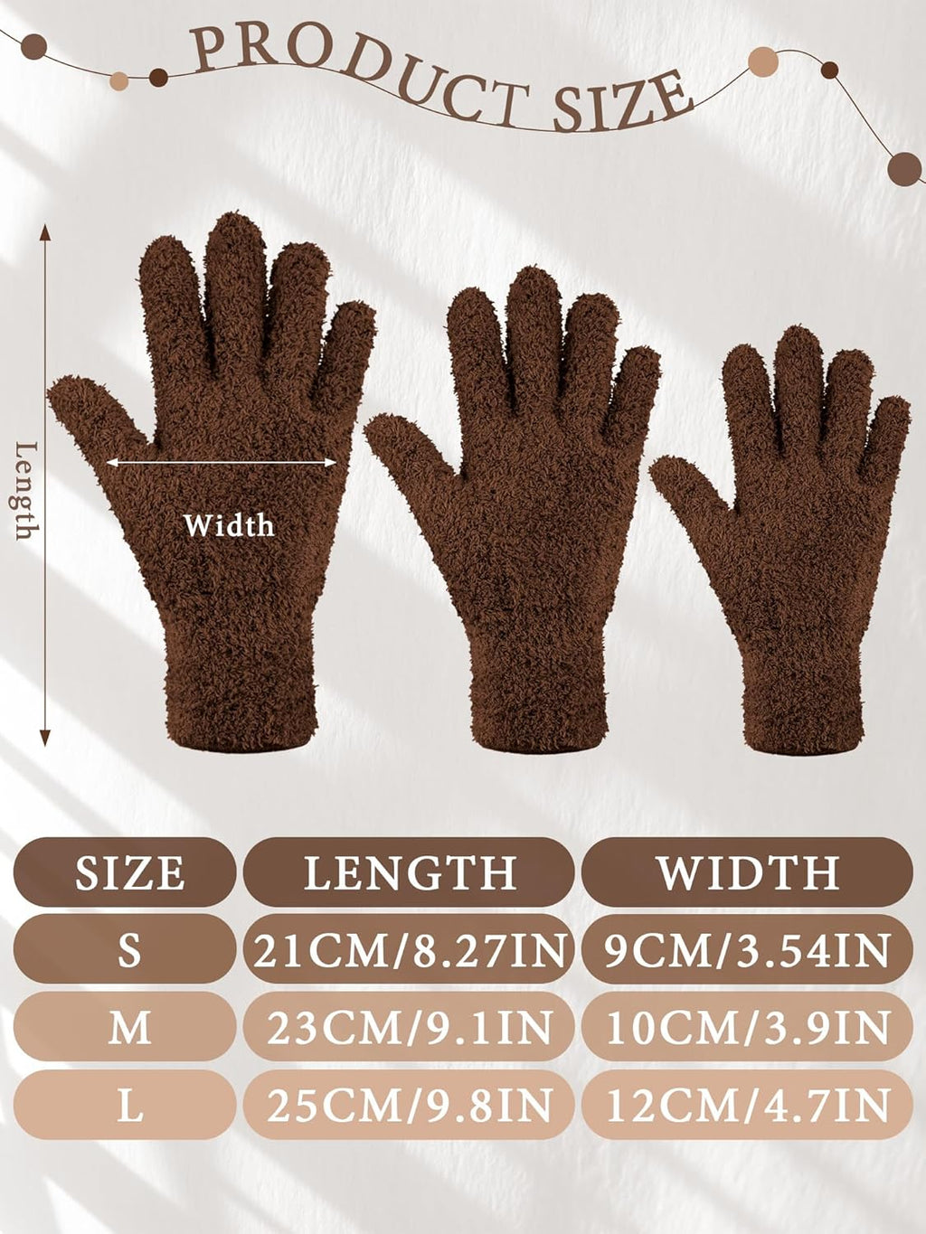 Patelai 3 Pairs Microfiber Plant Dusting Gloves Leaf Cleaning Gloves for Indoor Plants, Blinds