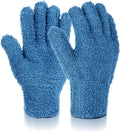 Plant Dusting Gloves, Microfiber Dusters for Cleaning Kitchen Indoor Mitt for House Use Desk Window