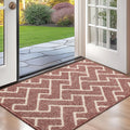 hicorfe Indoor Doormat,Front Back Door Mat TPR Backing Non Slip Mats 24"x35" Absorbent Resist Dirt