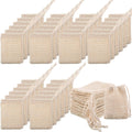 Rtteri 240 Pcs Soap Exfoliating Bag, Natural Sisal Soap Pouch Saver Body Shower Bar Mesh Body Net