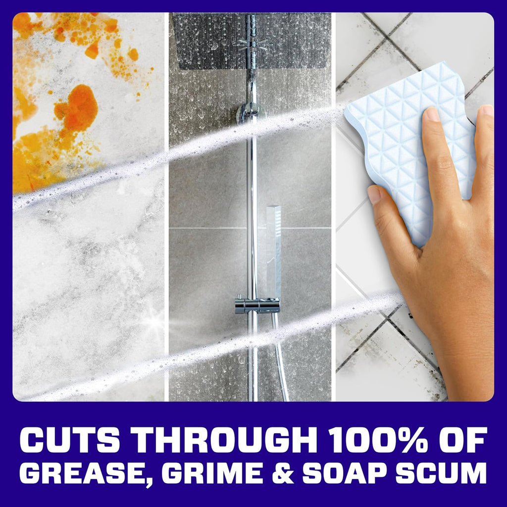 Mr. Clean Magic Eraser Foaming Sponge, All Purpose Cleaner, Dawn Cleaning Power, Ultra Foamy, 5ct