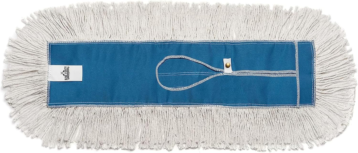 Nine Forty Industrial-Grade 36x5 Cotton Dust Mop Head Refills, Perfect Replacement for Busy Home